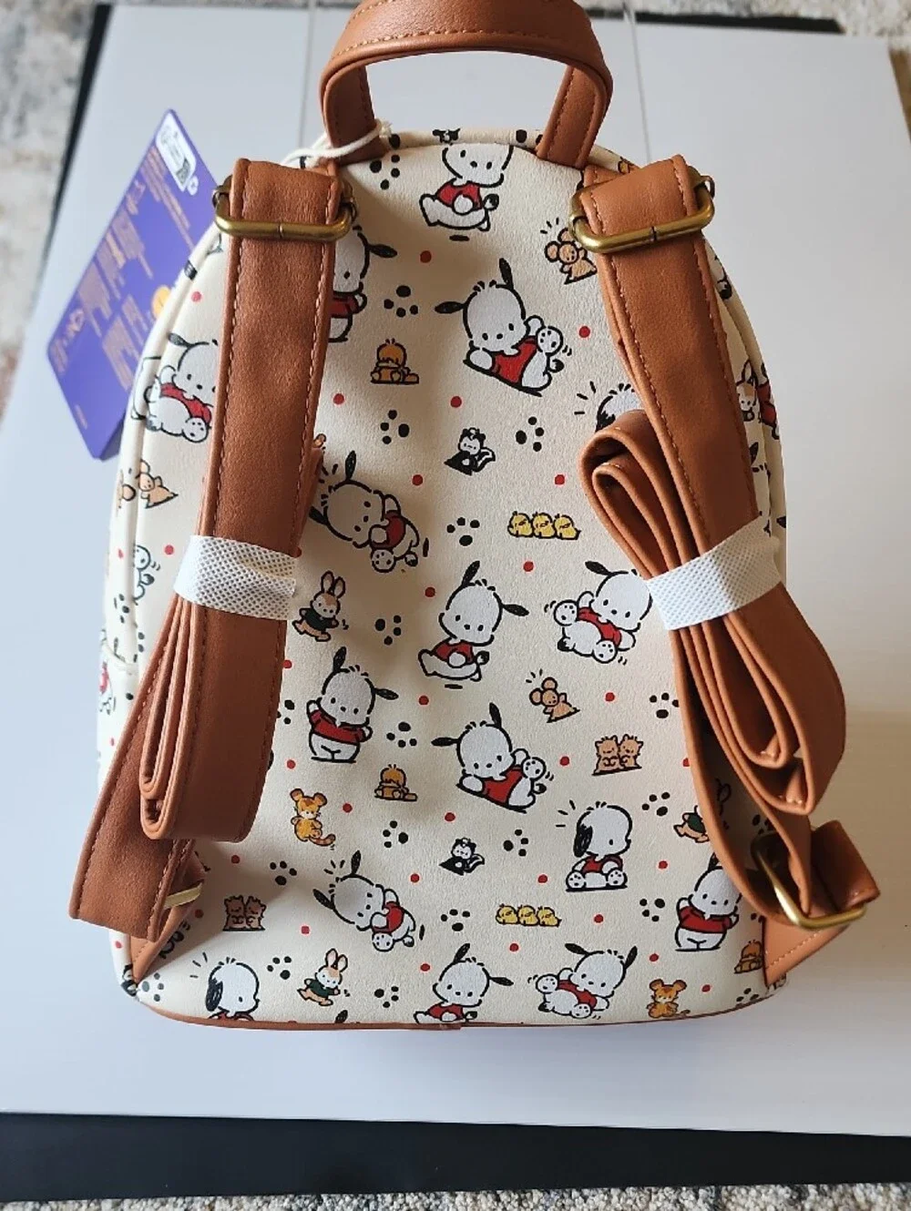 Loungefly Sanrio Pochacco Mini Backpack. NWT